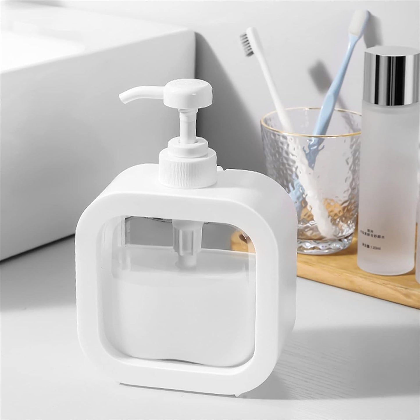 Portable Refillable Soap Dispenser Bottle
