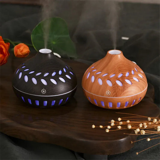 H2O Leaf Mist Humidifier – Elegant Aromatic Air Diffuser