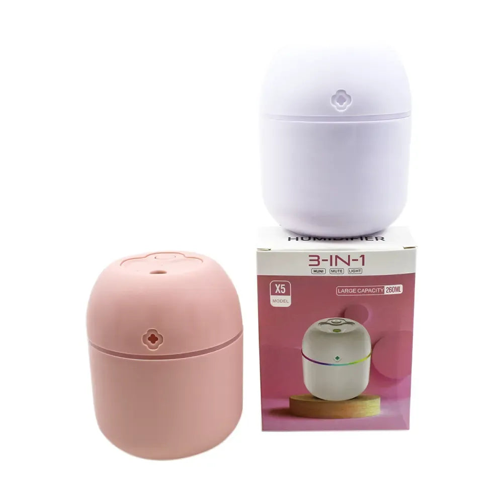 USB Portable Air Humidifier 3-in-1