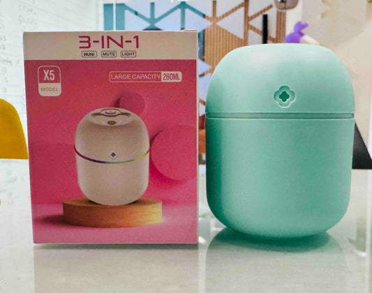 USB Portable Air Humidifier 3-in-1