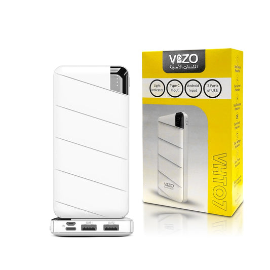 Vizo VHT-07 Power Bank | 10,000mAh Fast Charger for Android & IOS