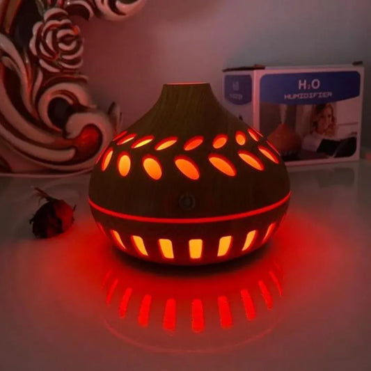 H2O Leaf Mist Humidifier – Elegant Aromatic Air Diffuser