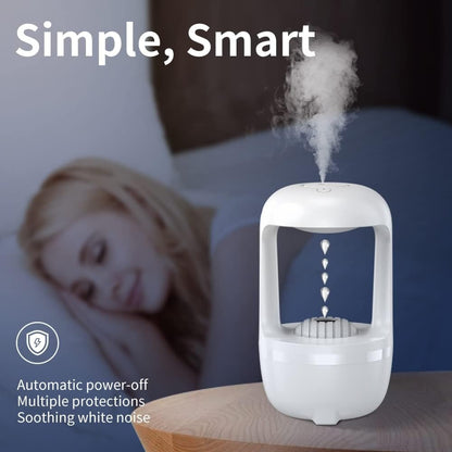 Cool Mist Humidifier with Light Effects | Cute Air Diffuser for Bedroom & Office