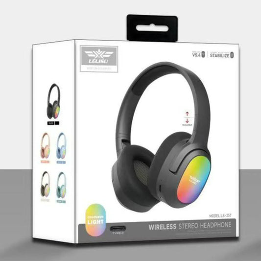 Lelisu LS-257 Wireless Stereo Headphones | Bluetooth & LED Lights
