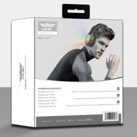 Lelisu LS-257 Wireless Stereo Headphones | Bluetooth & LED Lights