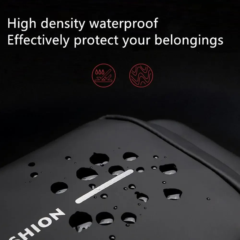 Men's Anti-Theft Chest Bag with Password Lock & WaterProof