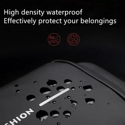 Men's Anti-Theft Chest Bag with Password Lock & WaterProof