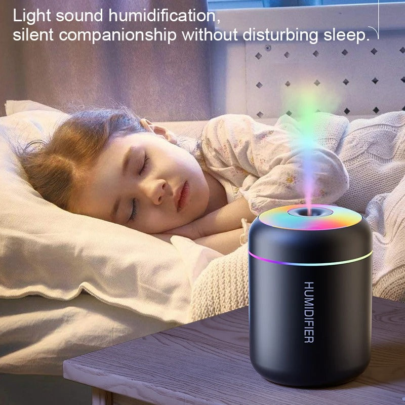 180ML Mini Air Humidifier USB Aroma Diffuser Essential Oil Purifier Mist Maker