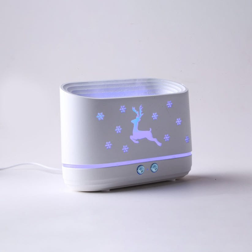 Mini Flame Humidifier & Aroma Diffuser for Home & Office