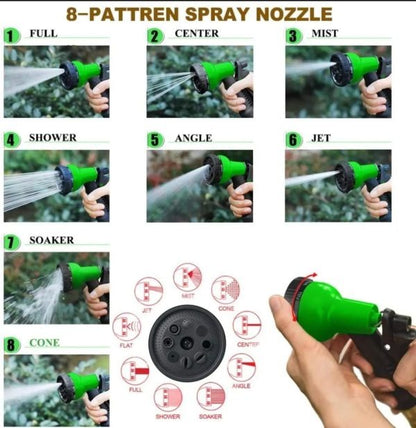Magic Flexible Water Hose 50FT with Spray Gun